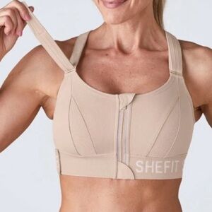 NWT Shefit High Impact Ultimate Sports Bra Sandstorm Size 6X (6Luxe)